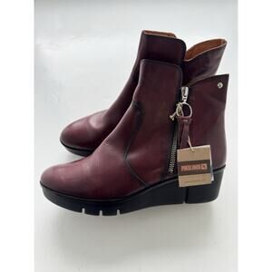 Pikolinos Balerma women's leather ankle boots. Women’s 10.5